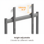Stand TV mobil Serioux TV15068FW, compatibilitate  dimensiune ecran 50"-86, dimensiuni 1067x801x1725mm, VESA:  200x200, 300x200,